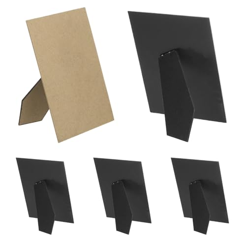 PATIKIL 5er Pack Staffelei-Rücken für Bilderrahmen, 5 x 7 Zoll Ersatz-Bilderrahmen-Staffelei-Rücken DIY Fototafel für Fotoframes Fliesen, Schwarz PATIKIL 5er Pack Staffelei-Rücken für Bilderrahmen, 5 x 7 Zoll Ersatz-Bilderrahmen-Staffelei-Rücken DIY Fototafel für Fotoframes Fliesen, Schwarz von PATIKIL