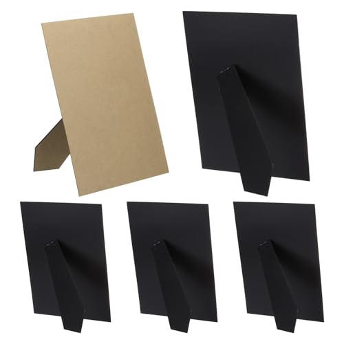 PATIKIL 5er Pack Staffelei-Rücken für Bilderrahmen, 8 x 12 Zoll Ersatz-Bilderrahmen-Staffelei-Rücken DIY Fototafel für Fotoframes Fliesen, Schwarz PATIKIL 5er Pack Staffelei-Rücken für Bilderrahmen, 8 x 12 Zoll Ersatz-Bilderrahmen-Staffelei-Rücken DIY Fototafel für Fotoframes Fliesen, Schwarz von PATIKIL