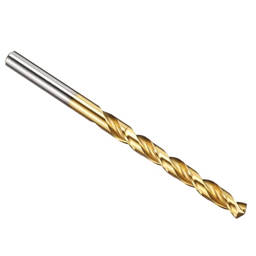 PATIKIL 6,2mm Bohrer, M42 HSS Spiralbohrer, Gerader 135° Stahlbohrer Titannitrid-Beschichtung für Hartmetall Edelstahl - 1 Stück PATIKIL 6,2mm Bohrer, M42 HSS Spiralbohrer, Gerader 135° Stahlbohrer Titannitrid-Beschichtung für Hartmetall Edelstahl - 1 Stück von PATIKIL