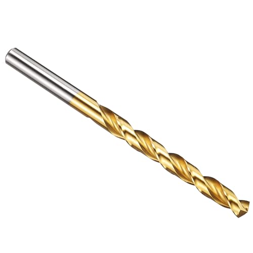 PATIKIL 6,7mm Bohrer, M42 HSS Spiralbohrer, Gerader 135° Stahlbohrer Titannitrid-Beschichtung für Hartmetall Edelstahl - 1 Stück PATIKIL 6,7mm Bohrer, M42 HSS Spiralbohrer, Gerader 135° Stahlbohrer Titannitrid-Beschichtung für Hartmetall Edelstahl - 1 Stück von PATIKIL
