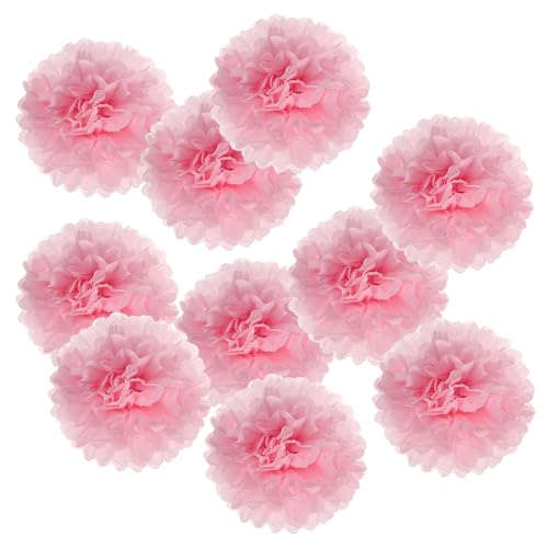 PATIKIL 6" Stoff Pom Poms Blumen 10 Pack Papier Blume Kugel für Hochzeit Brautschau Dusche Geburtstag Bachelorette Party Hintergründe Dekoration Hell Rosa PATIKIL 6" Stoff Pom Poms Blumen 10 Pack Papier Blume Kugel für Hochzeit Brautschau Dusche Geburtstag Bachelorette Party Hintergründe Dekoration Hell Rosa von PATIKIL