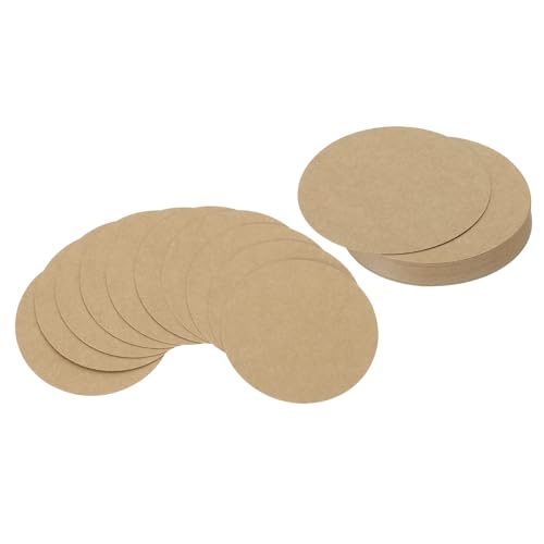 PATIKIL 6 Zoll Kreis Karton, 36 Stück runde Form Ausschnitte Papier 250g dickes Karton Untersetzer für DIY Bastelprojekte Klassenzimmer Pinnwand Dekor, Kraftfarbe PATIKIL 6 Zoll Kreis Karton, 36 Stück runde Form Ausschnitte Papier 250g dickes Karton Untersetzer für DIY Bastelprojekte Klassenzimmer Pinnwand Dekor, Kraftfarbe von PATIKIL