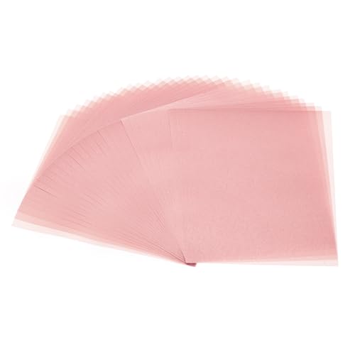 PATIKIL 60 Blätter Pergamentpapier 4.25x5.5, Pergamentpapier Bedruckbares Transparentpapier 100GSM Farbig für Einladungen Laser InkJet Druck Kartenherstellung Basteln, Rosa PATIKIL 60 Blätter Pergamentpapier 4.25x5.5, Pergamentpapier Bedruckbares Transparentpapier 100GSM Farbig für Einladungen Laser InkJet Druck Kartenherstellung Basteln, Rosa von PATIKIL