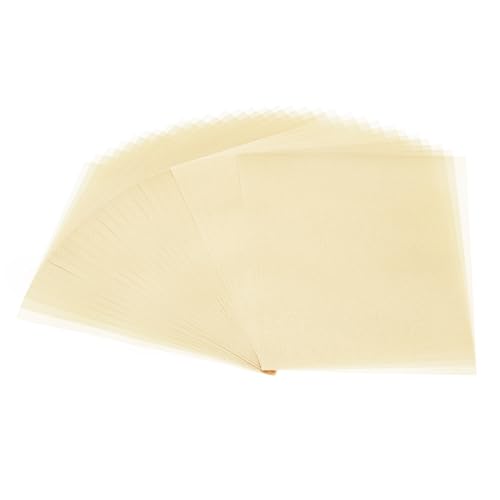 PATIKIL 60 Blätter Pergamentpapier 4.25x5.5, Pergamentpapier bedruckbares Transparentpapier 100GSM farbig für Einladungen Laser InkJet Druck Kartenherstellung Basteln, Hellgold PATIKIL 60 Blätter Pergamentpapier 4.25x5.5, Pergamentpapier bedruckbares Transparentpapier 100GSM farbig für Einladungen Laser InkJet Druck Kartenherstellung Basteln, Hellgold von PATIKIL