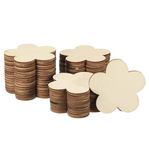 PATIKIL 60 mm Holzblumen, 50 Stück, unlackierte Holzblumen, blanko, Holzausschnitte, Ornamente, Naturholzstücke für Weihnachtsfeier, Bastelprojekte PATIKIL 60 mm Holzblumen, 50 Stück, unlackierte Holzblumen, blanko, Holzausschnitte, Ornamente, Naturholzstücke für Weihnachtsfeier, Bastelprojekte von PATIKIL
