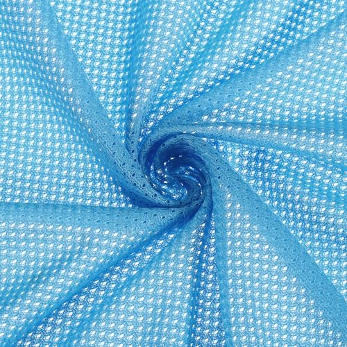 PATIKIL 62 Zoll breiter Netzstoff Stretchstoff Netzfutter Stoffe leicht dehnbar zum Nähen von Rucksacktaschen und riemen, Netzkleidung, Netzbeuteln, Einkaufstaschen, Hellindigo 1 Yard PATIKIL 62 Zoll breiter Netzstoff Stretchstoff Netzfutter Stoffe leicht dehnbar zum Nähen von Rucksacktaschen und riemen, Netzkleidung, Netzbeuteln, Einkaufstaschen, Hellindigo 1 Yard von PATIKIL