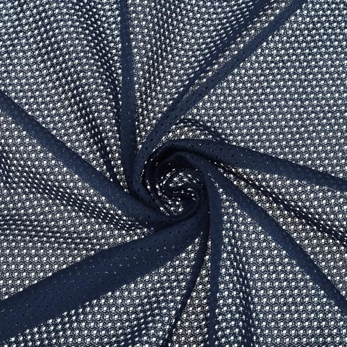 PATIKIL 62 Zoll breiter Netzstoff Stretchstoff Netzfutter Stoffe leicht dehnbar zum Nähen von Rucksacktaschen und riemen, Netzkleidung, Netzbeuteln, Einkaufstaschen, Marineblau 1 Yard PATIKIL 62 Zoll breiter Netzstoff Stretchstoff Netzfutter Stoffe leicht dehnbar zum Nähen von Rucksacktaschen und riemen, Netzkleidung, Netzbeuteln, Einkaufstaschen, Marineblau 1 Yard von PATIKIL