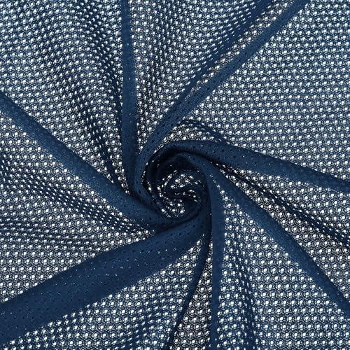 PATIKIL 62 Zoll breiter Netzstoff Stretchstoff Netzfutter Stoffe leicht dehnbar zum Nähen von Rucksacktaschen und riemen, Netzkleidung, Netzbeuteln, Mitternachtsblau 2 Yard PATIKIL 62 Zoll breiter Netzstoff Stretchstoff Netzfutter Stoffe leicht dehnbar zum Nähen von Rucksacktaschen und riemen, Netzkleidung, Netzbeuteln, Mitternachtsblau 2 Yard von PATIKIL