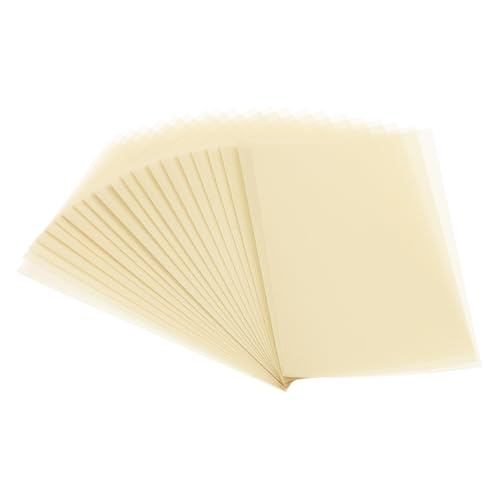 PATIKIL 65 Blätter Pergamentpapier 5x7, Pergamentpapier bedruckbares Transparentpapier 100GSM für Einladungsdruck, Hellgold PATIKIL 65 Blätter Pergamentpapier 5x7, Pergamentpapier bedruckbares Transparentpapier 100GSM für Einladungsdruck, Hellgold von PATIKIL
