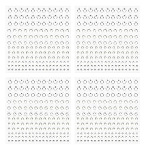 PATIKIL 660 Stück Acryl Edelstein Aufkleber, 4 Größe 3/4/5/6mm Selbstklebende Strasssteine Gesicht Edelsteine Bling Schmuck für Nagelkunst Handwerk Kleidung DIY Make-up Party, Weiß PATIKIL 660 Stück Acryl Edelstein Aufkleber, 4 Größe 3/4/5/6mm Selbstklebende Strasssteine Gesicht Edelsteine Bling Schmuck für Nagelkunst Handwerk Kleidung DIY Make-up Party, Weiß von PATIKIL