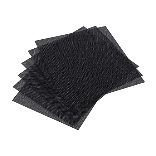 PATIKIL 6Pack 11 Graf Aida-Stoff Stickerei Kreuzstich Stoff Baumwoll für Handarbeit Näharbeit 8"x8" Schwarz PATIKIL 6Pack 11 Graf Aida-Stoff Stickerei Kreuzstich Stoff Baumwoll für Handarbeit Näharbeit 8"x8" Schwarz von PATIKIL
