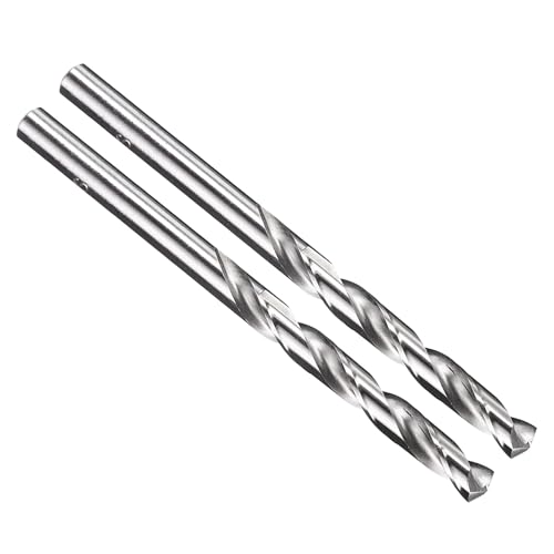 PATIKIL 6mm Bohrer, Jobber gerade Schaft M2 High-Speed Stahl 135° Unbeschichtet Hell für Edelstahl mittelhartes Metall - 2er Pack PATIKIL 6mm Bohrer, Jobber gerade Schaft M2 High-Speed Stahl 135° Unbeschichtet Hell für Edelstahl mittelhartes Metall - 2er Pack von PATIKIL