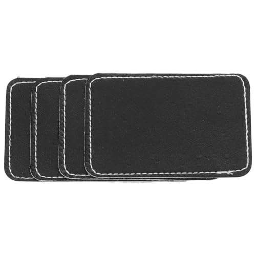 PATIKIL 7,6 x 5,1 cm PU-Leder-Hutflicken mit Kleber, 20 Stück rechteckige individuelle Flicken blanko für Hüte, Kleidertaschen, DIY, schwarz PATIKIL 7,6 x 5,1 cm PU-Leder-Hutflicken mit Kleber, 20 Stück rechteckige individuelle Flicken blanko für Hüte, Kleidertaschen, DIY, schwarz von PATIKIL