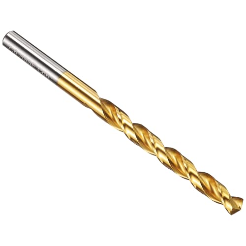 PATIKIL 7.8mm Bohrer, M42 HSS Spiralbohrer, Gerader 135° Stahlbohrer Titannitrid-Beschichtung für Hartmetall Edelstahl - 1 Stück PATIKIL 7.8mm Bohrer, M42 HSS Spiralbohrer, Gerader 135° Stahlbohrer Titannitrid-Beschichtung für Hartmetall Edelstahl - 1 Stück von PATIKIL