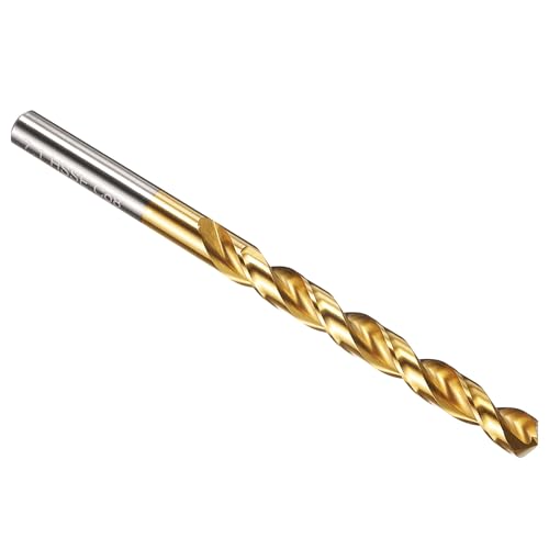 PATIKIL 7mm Bohrer, M42 HSS Spiralbohrer, Gerader 135° Stahlbohrer Titannitrid-Beschichtung für Hartmetall Edelstahl - 1 Stück PATIKIL 7mm Bohrer, M42 HSS Spiralbohrer, Gerader 135° Stahlbohrer Titannitrid-Beschichtung für Hartmetall Edelstahl - 1 Stück von PATIKIL
