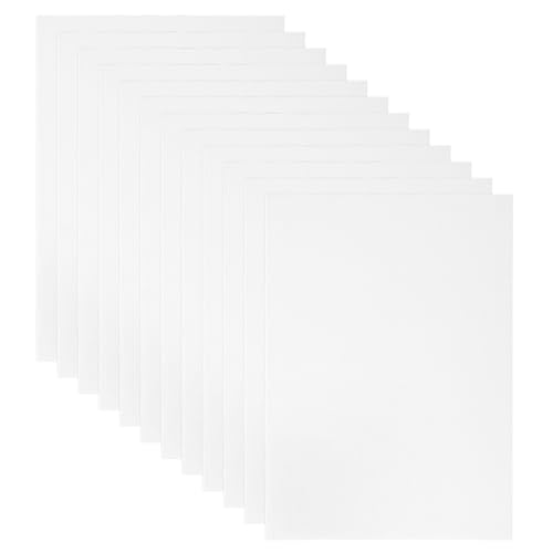 PATIKIL 7x5" Leinwände zum Malen, 12er Pack 100% Baumwolle quadratische dreifach grundierte Keilrahmen-Leinwand für Acryl-, Öl- und Temperafarben, weiß PATIKIL 7x5" Leinwände zum Malen, 12er Pack 100% Baumwolle quadratische dreifach grundierte Keilrahmen-Leinwand für Acryl-, Öl- und Temperafarben, weiß von PATIKIL