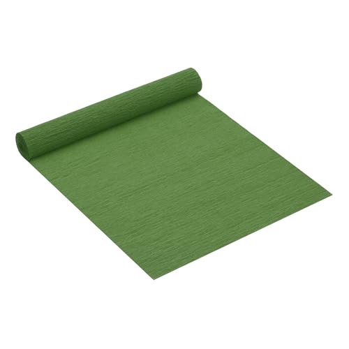 PATIKIL 8,2 Fuß Krepppapierrolle, 1 Rolle 10" Breite Weiches Papierstreamerblatt für Handwerksblumenherstellung Verpackungsparty Geburtstag Hochzeit Dekoration Ornament, Dunkelgrün PATIKIL 8,2 Fuß Krepppapierrolle, 1 Rolle 10" Breite Weiches Papierstreamerblatt für Handwerksblumenherstellung Verpackungsparty Geburtstag Hochzeit Dekoration Ornament, Dunkelgrün von PATIKIL