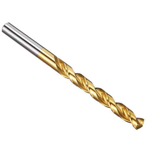 PATIKIL 8,8mm Bohrer, M42 HSS Spiralbohrer, Gerader 135° Stahlbohrer Titannitrid-Beschichtung für Hartmetall Edelstahl - 1 Stück von PATIKIL