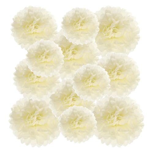 PATIKIL 8" 10" 12" Papierservietten-Pompons, 12 Stück Pompons Papierblumen Ball Papierserviettenblumen in verschiedenen Größen für Hochzeit, Brautdusche, Geburtstagsfeier Beige PATIKIL 8" 10" 12" Papierservietten-Pompons, 12 Stück Pompons Papierblumen Ball Papierserviettenblumen in verschiedenen Größen für Hochzeit, Brautdusche, Geburtstagsfeier Beige von PATIKIL