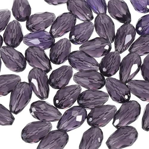 PATIKIL 8mm Facettierte Glasperlen, 100 Stück Lila Bicone Geburtsfelsenperle Vertikales Loch für DIY Bastelarmband Halskette Schmuckherstellung PATIKIL 8mm Facettierte Glasperlen, 100 Stück Lila Bicone Geburtsfelsenperle Vertikales Loch für DIY Bastelarmband Halskette Schmuckherstellung von PATIKIL