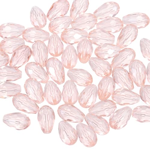 PATIKIL 8mm Facettierte Glasperlen, 100 Stück Rosa Bicone Geburtsfelsenperle Vertikales Loch für DIY Bastelarmband Halskette Schmuckherstellung PATIKIL 8mm Facettierte Glasperlen, 100 Stück Rosa Bicone Geburtsfelsenperle Vertikales Loch für DIY Bastelarmband Halskette Schmuckherstellung von PATIKIL
