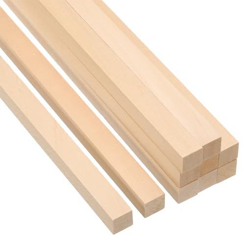 PATIKIL 9/16 Zoll Holzstäbe, 10 Stück 12 Zoll Lange Quadratische Holzdübel aus unbehandeltem Hartholz für Bastelbedarf DIY PATIKIL 9/16 Zoll Holzstäbe, 10 Stück 12 Zoll Lange Quadratische Holzdübel aus unbehandeltem Hartholz für Bastelbedarf DIY von PATIKIL