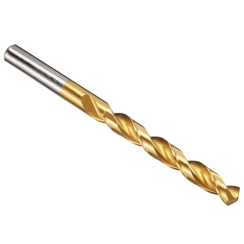 PATIKIL 9,8mm Bohrer, M42 HSS Spiralbohrer, Gerader 135° Stahlbohrer Titannitrid-Beschichtung für Hartmetall Edelstahl - 1 Stück PATIKIL 9,8mm Bohrer, M42 HSS Spiralbohrer, Gerader 135° Stahlbohrer Titannitrid-Beschichtung für Hartmetall Edelstahl - 1 Stück von PATIKIL