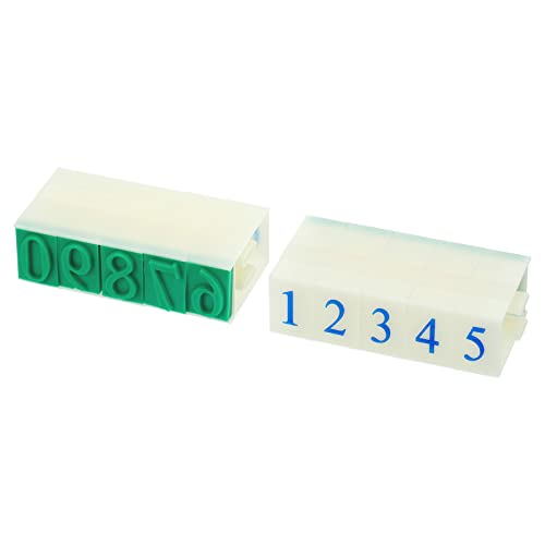 PATIKIL Abnehmbare Zahlen Stempel Kunststoff 9 Ziffern Schriftgröße 1 Ziffer 0-9 Kombinationsset für Kartenalbum Unterricht PATIKIL Abnehmbare Zahlen Stempel Kunststoff 9 Ziffern Schriftgröße 1 Ziffer 0-9 Kombinationsset für Kartenalbum Unterricht von PATIKIL