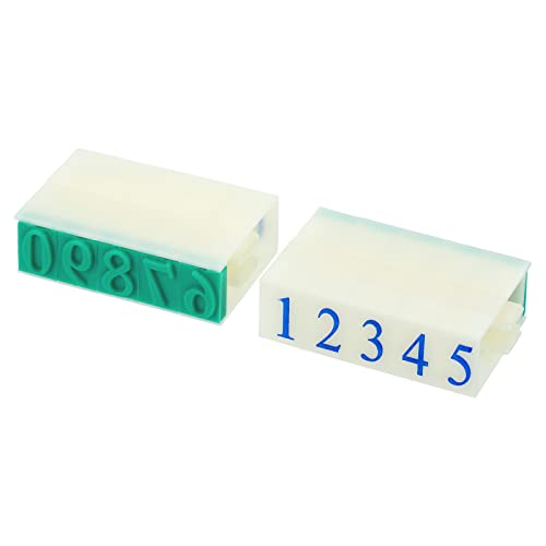 PATIKIL Abnehmbare Zahlen Stempel Kunststoff 9 Ziffern Schriftgröße 2 Ziffer 0-9 Kombinationsset für Kartenalbum Unterricht PATIKIL Abnehmbare Zahlen Stempel Kunststoff 9 Ziffern Schriftgröße 2 Ziffer 0-9 Kombinationsset für Kartenalbum Unterricht von PATIKIL