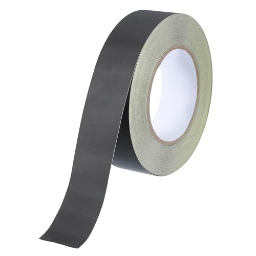 PATIKIL Acetatgewebeklebeband 35mm x 30 Meter, Schwarzes Isoliergewebe Klebeband für Laptop Elektrik Automobil Gitarrenreparatur Kabelbaum von PATIKIL