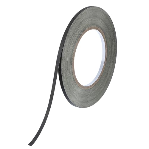 PATIKIL Acetatgewebeklebeband 5mm x 30 Meter, Schwarzes Isoliergewebe Klebeband für Laptop Elektrik Automobil Gitarrenreparatur Kabelbaum von PATIKIL