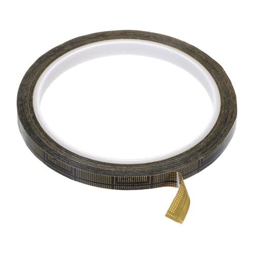 PATIKIL Antistatisches Klebeband, 2,36 Mil dick, 5/16 Zoll x 39 Yards Leitfähiges Klebeband mit leitfähigem Klebstoffraster ESD für Leiterplatte Laptop Mobiltelefon Schwarz/Gelb PATIKIL Antistatisches Klebeband, 2,36 Mil dick, 5/16 Zoll x 39 Yards Leitfähiges Klebeband mit leitfähigem Klebstoffraster ESD für Leiterplatte Laptop Mobiltelefon Schwarz/Gelb von PATIKIL