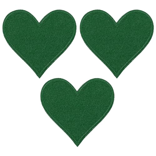 PATIKIL Aufbügelbare Aufnäher 3 Packung Herz Form Aufnäher Bestickte Aufnäher Liebe Applikationen Verzierungen für Kleidung Jacken Hut Rucksack Reparieren Dekorationen Grün PATIKIL Aufbügelbare Aufnäher 3 Packung Herz Form Aufnäher Bestickte Aufnäher Liebe Applikationen Verzierungen für Kleidung Jacken Hut Rucksack Reparieren Dekorationen Grün von PATIKIL