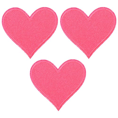 PATIKIL Aufbügelbare Aufnäher 3 Packung Herz Form Aufnäher Bestickte Aufnäher Liebe Applikationen Verzierungen für Kleidung Jacken Hut Rucksack Reparieren Dekorationen Rosa PATIKIL Aufbügelbare Aufnäher 3 Packung Herz Form Aufnäher Bestickte Aufnäher Liebe Applikationen Verzierungen für Kleidung Jacken Hut Rucksack Reparieren Dekorationen Rosa von PATIKIL