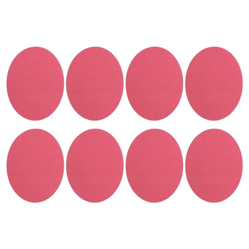 PATIKIL Aufbügelflicken, 8er Pack Samt Ellenbogen Knie Flicken Set zum Reparieren und Dekorieren von Kleidung, dunkelrosa PATIKIL Aufbügelflicken, 8er Pack Samt Ellenbogen Knie Flicken Set zum Reparieren und Dekorieren von Kleidung, dunkelrosa von PATIKIL