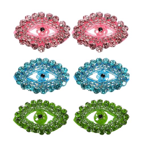 PATIKIL Augen Strass-Patches, 6 Stück Augen-Patches zum Aufnähen Applikations-Patches Strass-Applikation Glitzer Kristall-Patches für Schuhe Kleidung Hosen Taschen, Rot, Grün, Blau PATIKIL Augen Strass-Patches, 6 Stück Augen-Patches zum Aufnähen Applikations-Patches Strass-Applikation Glitzer Kristall-Patches für Schuhe Kleidung Hosen Taschen, Rot, Grün, Blau von PATIKIL