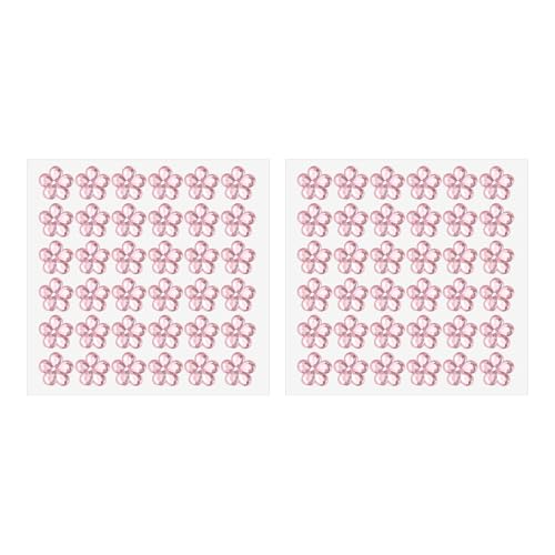 PATIKIL Blumen Selbstklebende Strasssticker, 2 Blatt/72 Stk. Gesichtsjuwelensticker Kristallverzierungsbogen für Basteln Nageldekoration Make-up DIY, Pink PATIKIL Blumen Selbstklebende Strasssticker, 2 Blatt/72 Stk. Gesichtsjuwelensticker Kristallverzierungsbogen für Basteln Nageldekoration Make-up DIY, Pink von PATIKIL