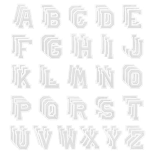 PATIKIL Bügelbuchstaben, 78 Stück bestickte Buchstaben A-Z zum Aufnähen oder Aufbügeln auf Kleidung, Rucksäcken, Hüten, DIY-Zubehör, weiß, 2 Zoll Höhe PATIKIL Bügelbuchstaben, 78 Stück bestickte Buchstaben A-Z zum Aufnähen oder Aufbügeln auf Kleidung, Rucksäcken, Hüten, DIY-Zubehör, weiß, 2 Zoll Höhe von PATIKIL