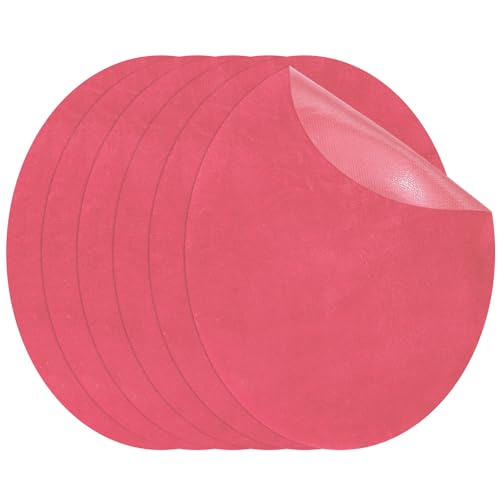 PATIKIL Bügelflicken 11 x 14 cm, 6er Pack ovale Ellenbogenflicken Knie-Reparaturflicken Wildleder Stoffapplikationen für Hemd Jeans Jacke Kleidung Reparatur Dekorationsset, Dunkelrosa PATIKIL Bügelflicken 11 x 14 cm, 6er Pack ovale Ellenbogenflicken Knie-Reparaturflicken Wildleder Stoffapplikationen für Hemd Jeans Jacke Kleidung Reparatur Dekorationsset, Dunkelrosa von PATIKIL
