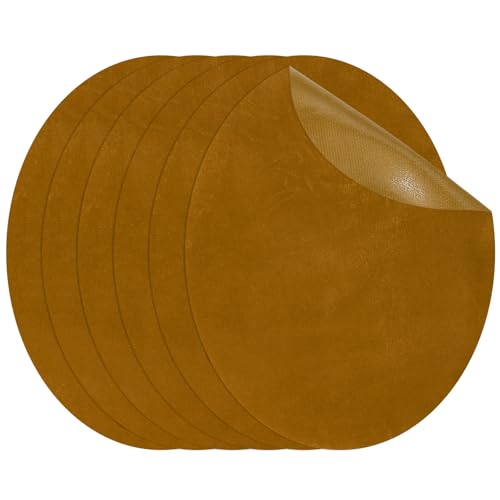 PATIKIL Bügelflicken 11 x 14 cm, 6er Pack ovale Ellenbogenflicken Knie-Reparaturflicken Wildleder Stoffapplikationen für Hemd Jeans Jacke Kleidung Reparatur Dekorationsset, Kamel PATIKIL Bügelflicken 11 x 14 cm, 6er Pack ovale Ellenbogenflicken Knie-Reparaturflicken Wildleder Stoffapplikationen für Hemd Jeans Jacke Kleidung Reparatur Dekorationsset, Kamel von PATIKIL