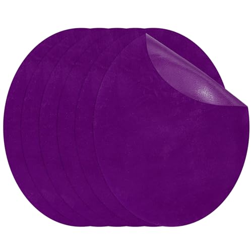 PATIKIL Bügelflicken 11 x 14 cm, 6er Pack ovale Ellenbogenflicken Knie-Reparaturflicken Wildleder Stoffapplikationen für Hemd Jeans Jacke Kleidung Reparatur Dekorationsset, Lila PATIKIL Bügelflicken 11 x 14 cm, 6er Pack ovale Ellenbogenflicken Knie-Reparaturflicken Wildleder Stoffapplikationen für Hemd Jeans Jacke Kleidung Reparatur Dekorationsset, Lila von PATIKIL