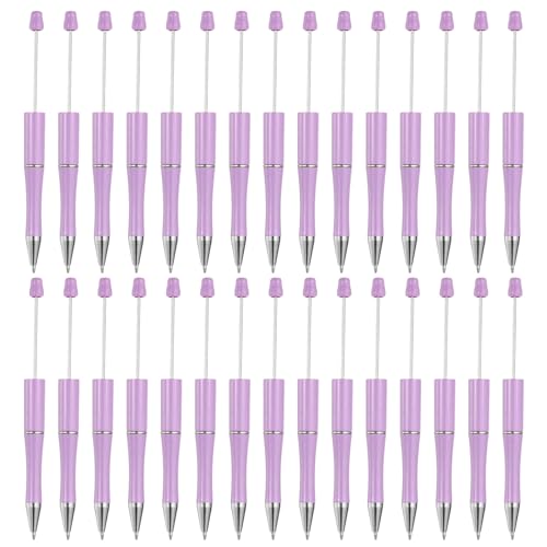 PATIKIL Diamant-Perlenstifte, 30 Stück Schwarze Tinte Kunststoff-Perlenstift Kreative DIY-Kugelschreiber für Lehrer Büro DIY-Basteln Party-Dekorationen Handgefertigte Lieferungen, Lila PATIKIL Diamant-Perlenstifte, 30 Stück Schwarze Tinte Kunststoff-Perlenstift Kreative DIY-Kugelschreiber für Lehrer Büro DIY-Basteln Party-Dekorationen Handgefertigte Lieferungen, Lila von PATIKIL