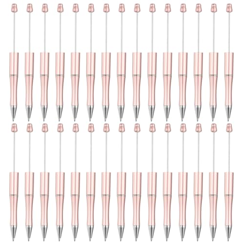 PATIKIL Diamant-Perlenstifte, 30 Stück Schwarze Tinte Kunststoff-Perlenstift Kreative DIY-Kugelschreiber für Lehrer Büro DIY-Basteln Party-Dekorationen Handgefertigte Lieferungen, Rosa PATIKIL Diamant-Perlenstifte, 30 Stück Schwarze Tinte Kunststoff-Perlenstift Kreative DIY-Kugelschreiber für Lehrer Büro DIY-Basteln Party-Dekorationen Handgefertigte Lieferungen, Rosa von PATIKIL