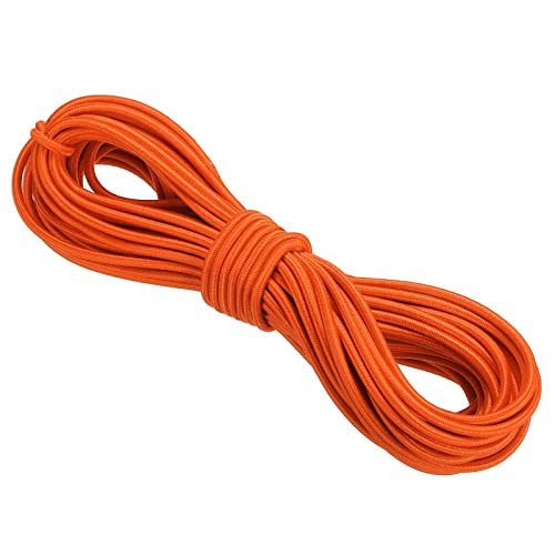 PATIKIL Elastische Schnur Schwerer Dehnstreifen Seil 1/8" 11 Yards Orange für Basteln DIY Nähen Hakengurten Camping Haltegurt von PATIKIL