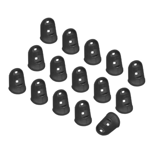 PATIKIL Fingerkuppen-Schutz, Schwarze Silikon-Fingerkappen Atmungsaktiv Wiederverwendbar Mit Luftlöchern Für Trockene Haut, S, 15 Stück PATIKIL Fingerkuppen-Schutz, Schwarze Silikon-Fingerkappen Atmungsaktiv Wiederverwendbar Mit Luftlöchern Für Trockene Haut, S, 15 Stück von PATIKIL
