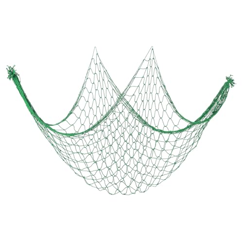 PATIKIL Fischernetz Dekor, 200 cm x 100 cm Mediterrane Stil Fotografie Dekoration Natürliches Fischernetz Party Zubehör für Zuhause Schlafzimmer, Grün PATIKIL Fischernetz Dekor, 200 cm x 100 cm Mediterrane Stil Fotografie Dekoration Natürliches Fischernetz Party Zubehör für Zuhause Schlafzimmer, Grün von PATIKIL