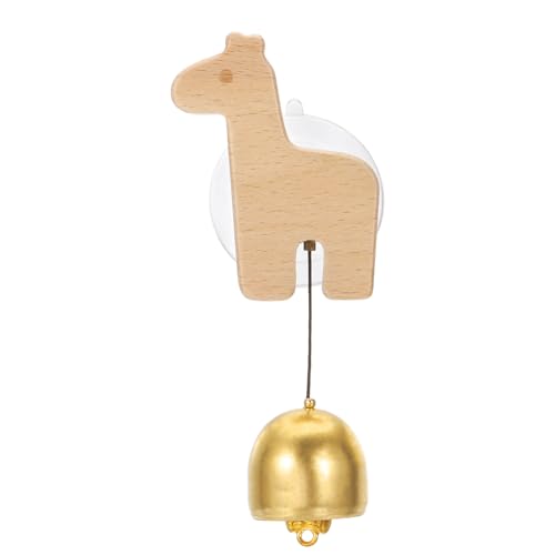 PATIKIL Geschäftsglocke, Holztürklingel Hängende Türklingel Glöckchen Tier Metalltürklingel mit Saugnapf für Türöffnung Geschäftseintritt Dekoration, Pferd PATIKIL Geschäftsglocke, Holztürklingel Hängende Türklingel Glöckchen Tier Metalltürklingel mit Saugnapf für Türöffnung Geschäftseintritt Dekoration, Pferd von PATIKIL