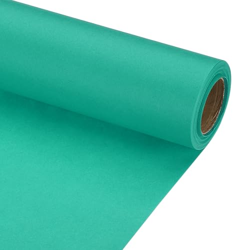 PATIKIL Geschenkpapier, 17" x 300"(25') 70 GSM Bastelpapierrolle Kraft Packpapier für Poster Pinnwand, Geschenkverpackung, Grasgrün von PATIKIL