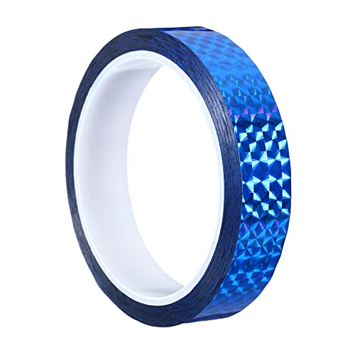 PATIKIL Glitzer Klebeband 20mm x 50m Washi Tape Holografische Selbstklebende Metallic Klebeband Reflektierender Prismenband für DIY Geschenkverpackung Party Dekoration Blau PATIKIL Glitzer Klebeband 20mm x 50m Washi Tape Holografische Selbstklebende Metallic Klebeband Reflektierender Prismenband für DIY Geschenkverpackung Party Dekoration Blau von PATIKIL
