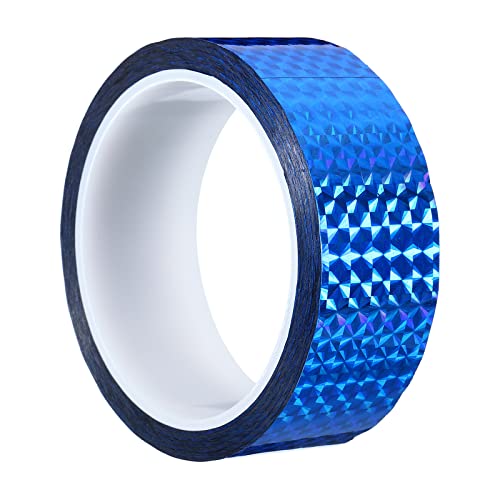 PATIKIL Glitzer Klebeband 35mm x 50m Washi Tape Holografische Selbstklebende Metallic Klebeband Reflektierender Prismenband für DIY Geschenkverpackung Party Dekoration Blau PATIKIL Glitzer Klebeband 35mm x 50m Washi Tape Holografische Selbstklebende Metallic Klebeband Reflektierender Prismenband für DIY Geschenkverpackung Party Dekoration Blau von PATIKIL